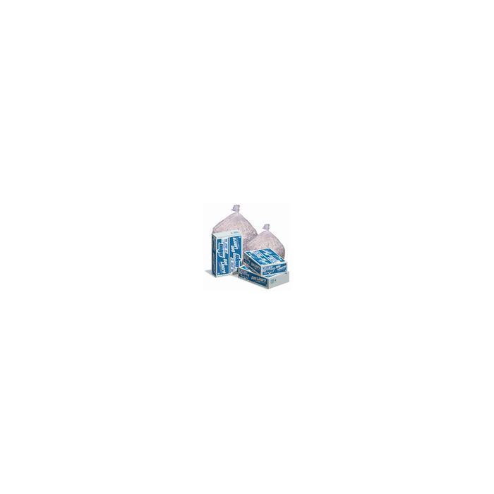 Pitt Plastics P4030C Vu-Thru Clear Trash Bags - 33 x 39 - 33 Gallon Capacity - Extra Heavy Duty - 1 Mil - 100 per case - Flat Pack